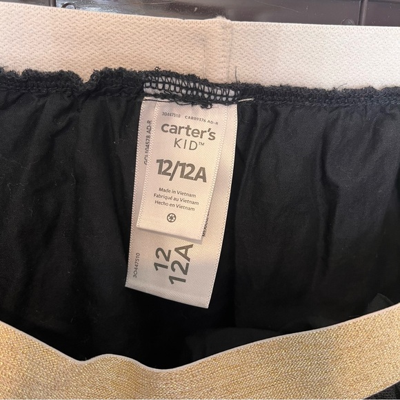 Girls black tutu, Size 8 and 12. Carter’s Like new - Picture 5 of 6